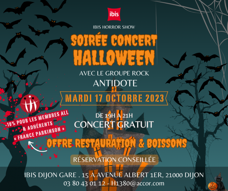 Soirée Halloween Dijon